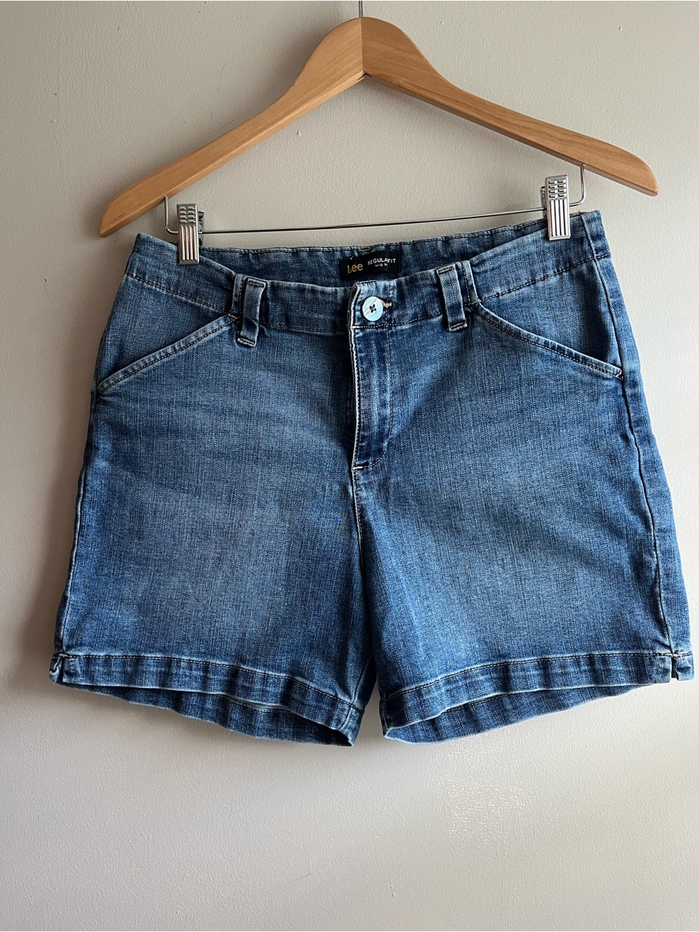 Lee Women’s Blue Denim Shorts
